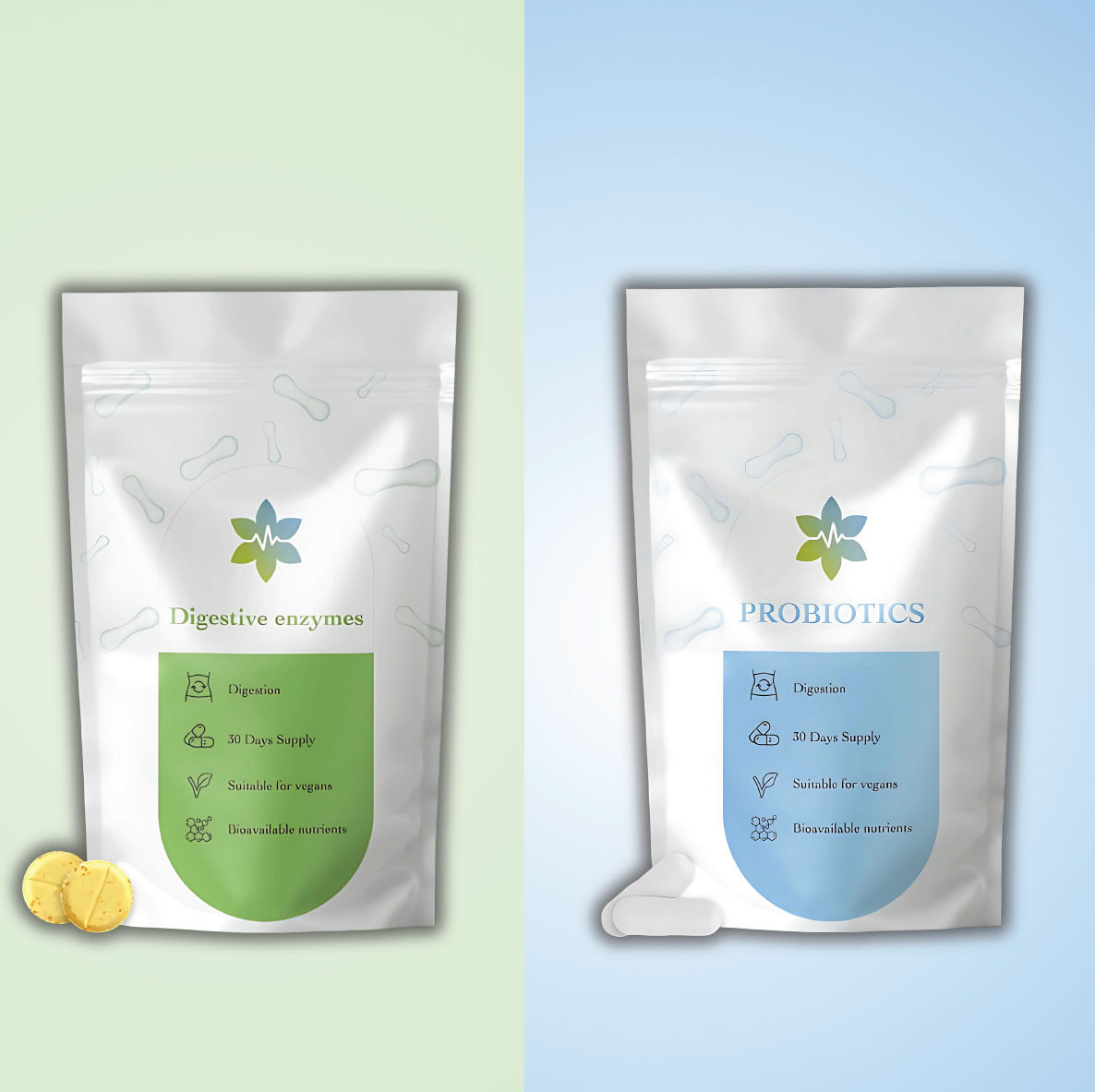 Digestive Enzymes + Probiotics Bundle