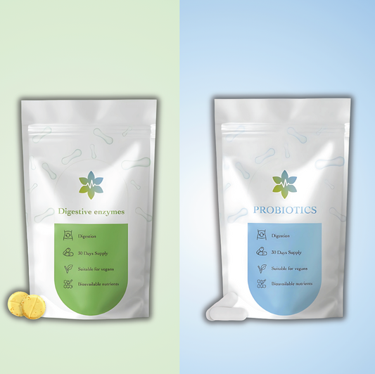 Digestive Enzymes + Probiotics Bundle