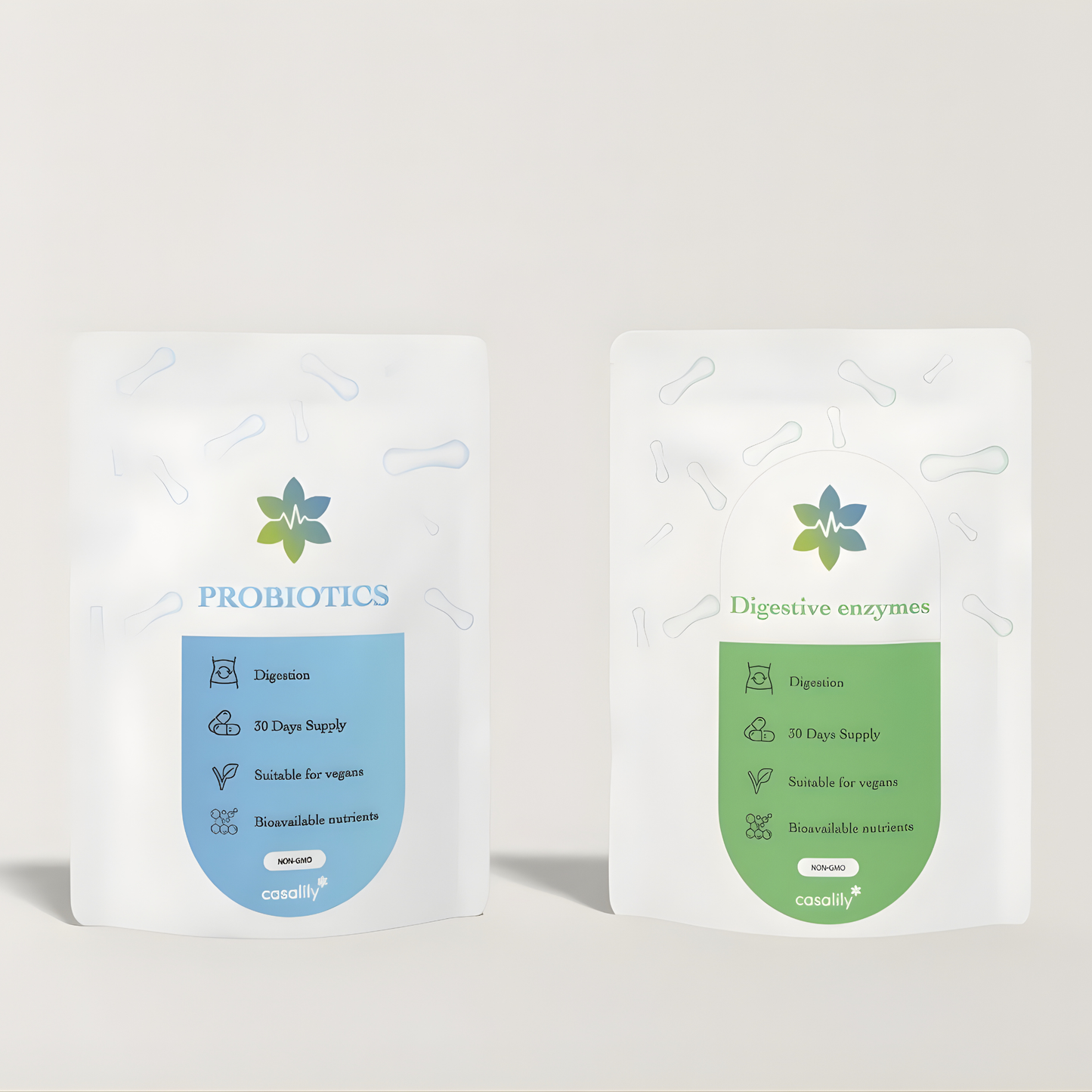 Digestive Enzymes + Probiotics Bundle