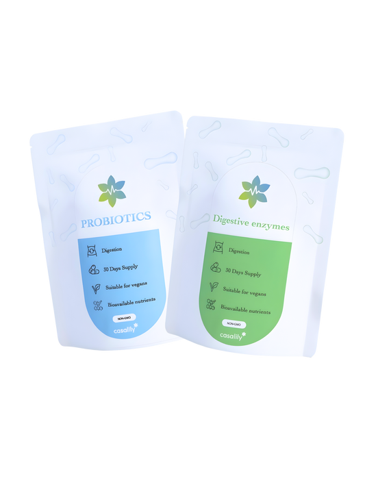 Digestive Enzymes + Probiotics Bundle