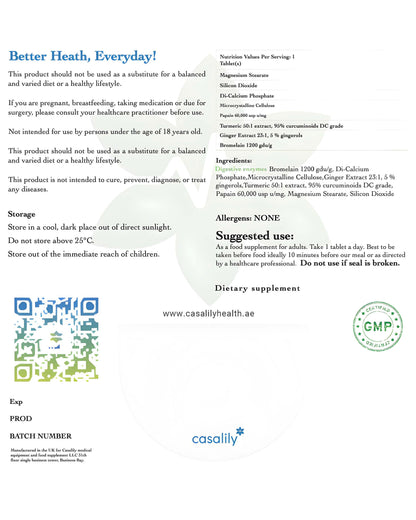 Digestive Enzymes + Probiotics Bundle